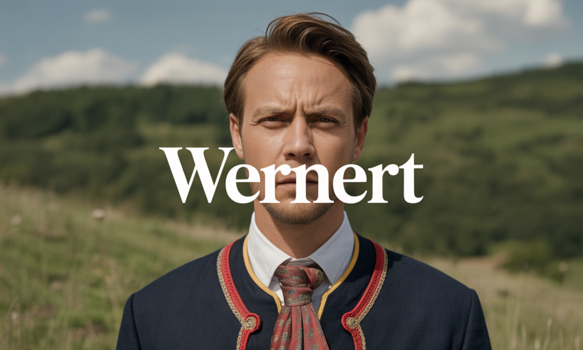 Illustration de Wernert, Noms de famille