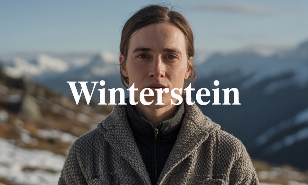 Illustration de Winterstein, Noms de famille