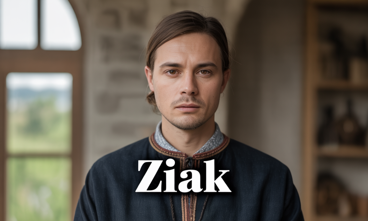 Illustration liée à l’origine et à l’histoire du nom de famille Ziak