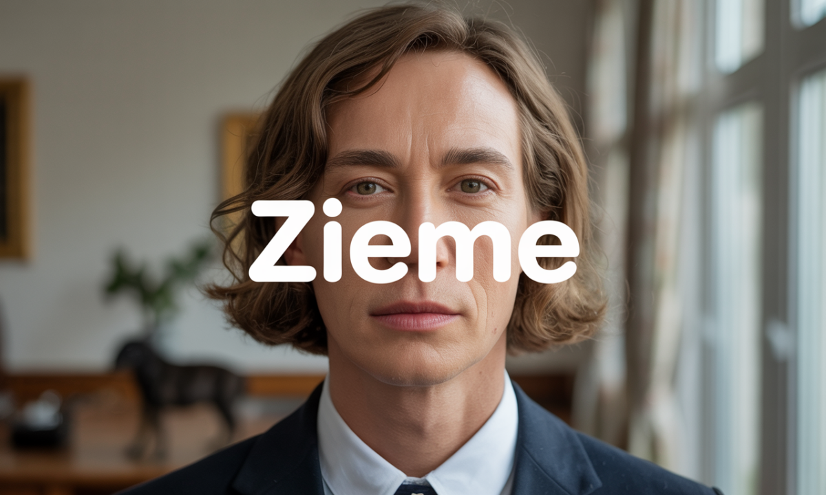 Illustration liée à l’origine et à l’histoire du nom de famille Zieme