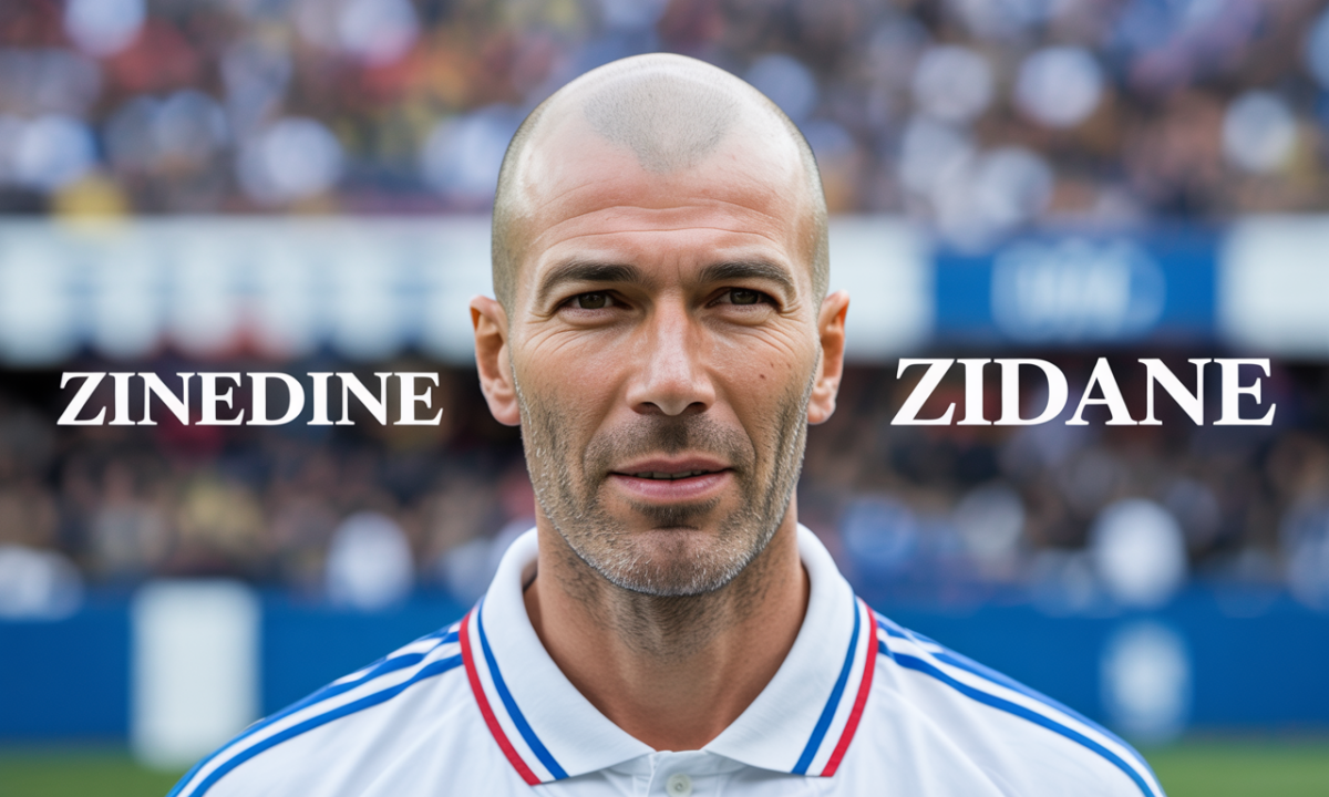 Ilustração de Zinedine Zidane, Celebridades e personalidades