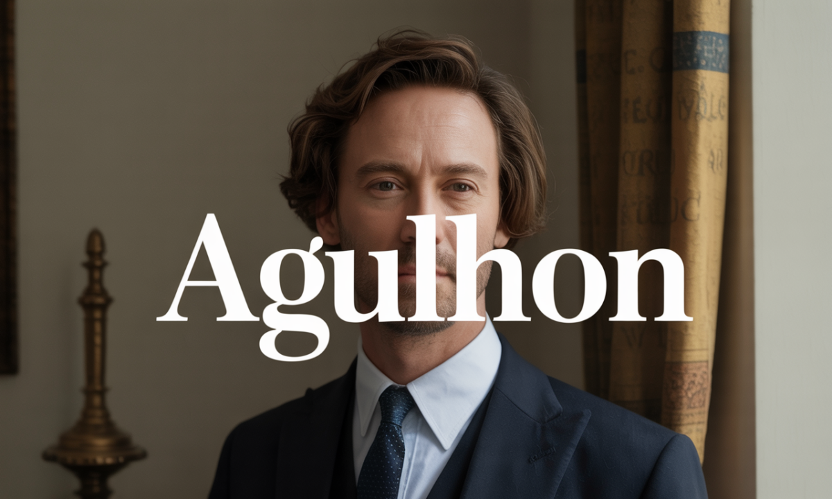 Illustration de Agulhon, Noms de famille