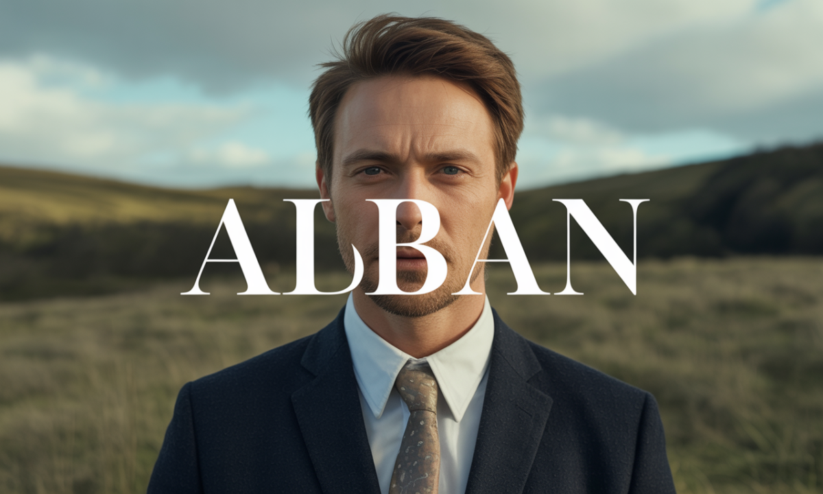 Illustration de Alban, Noms de famille