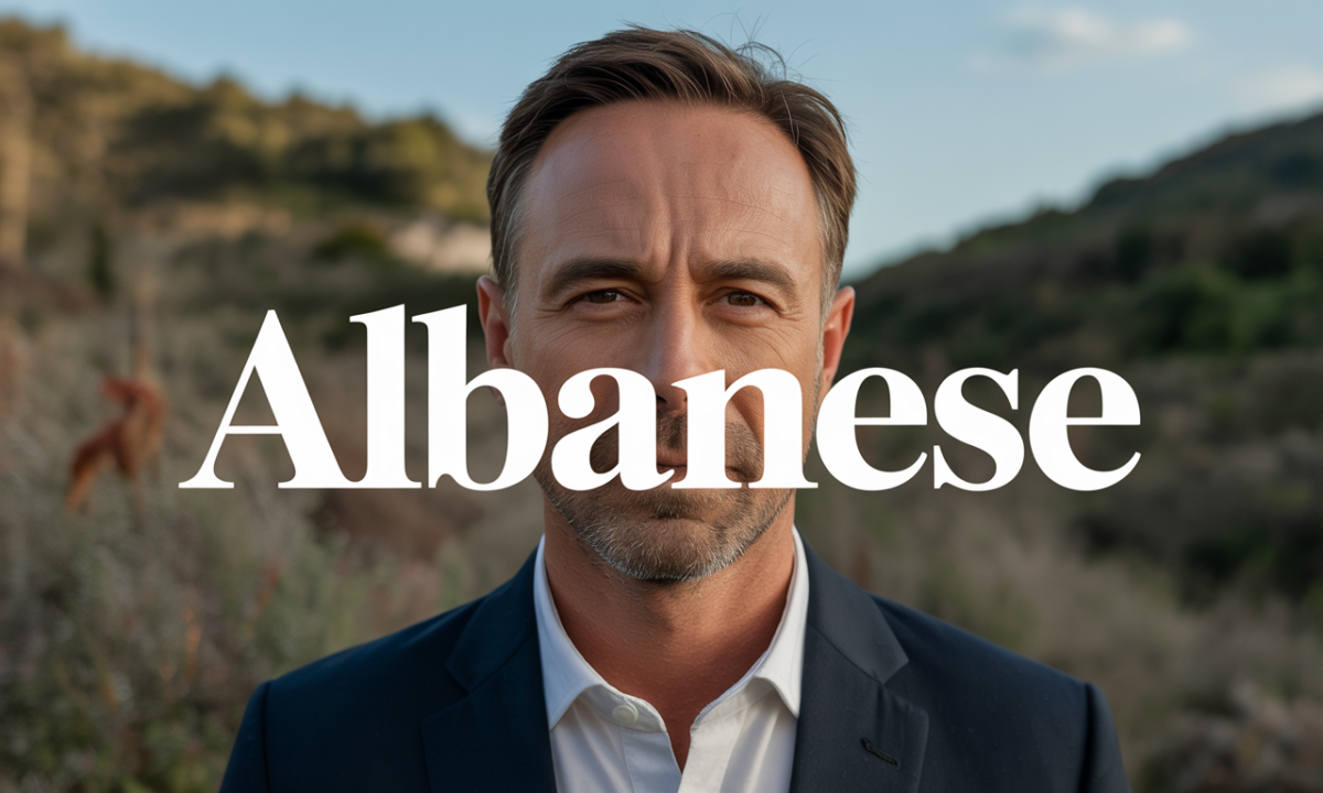 Illustration de Albanese, Noms de famille