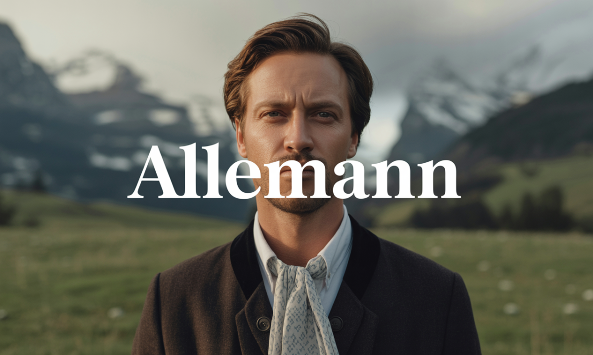 Illustration de Allemann, Noms de famille