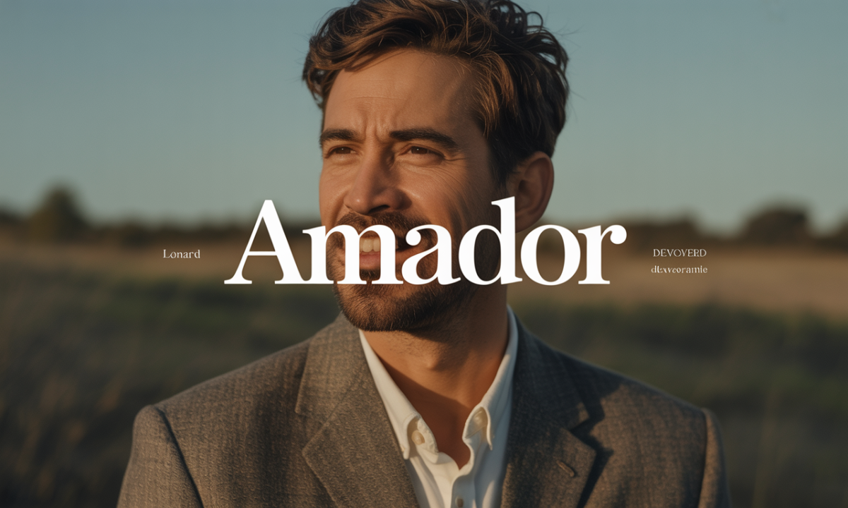 Illustration de Amador, Noms de famille