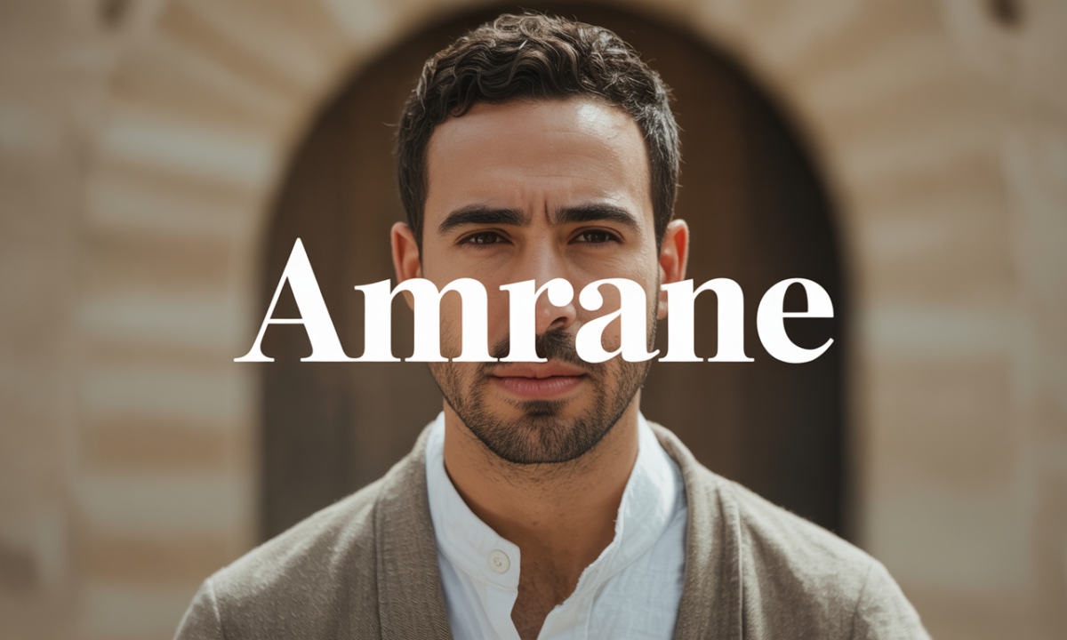 Illustration de Amrane, Noms de famille