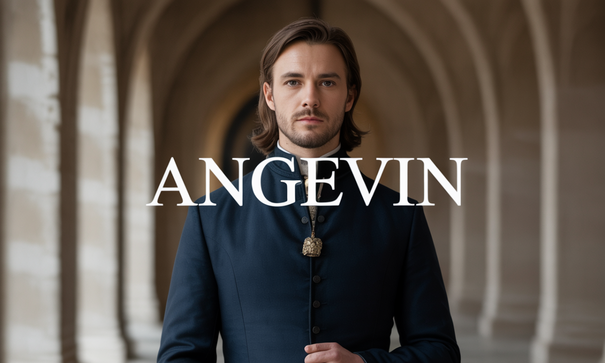 Illustration de Angevin, Noms de famille