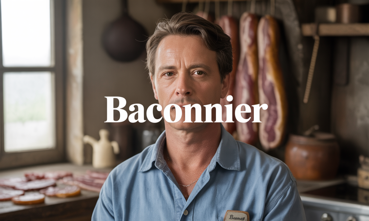 Illustration de Baconnier, Noms de famille