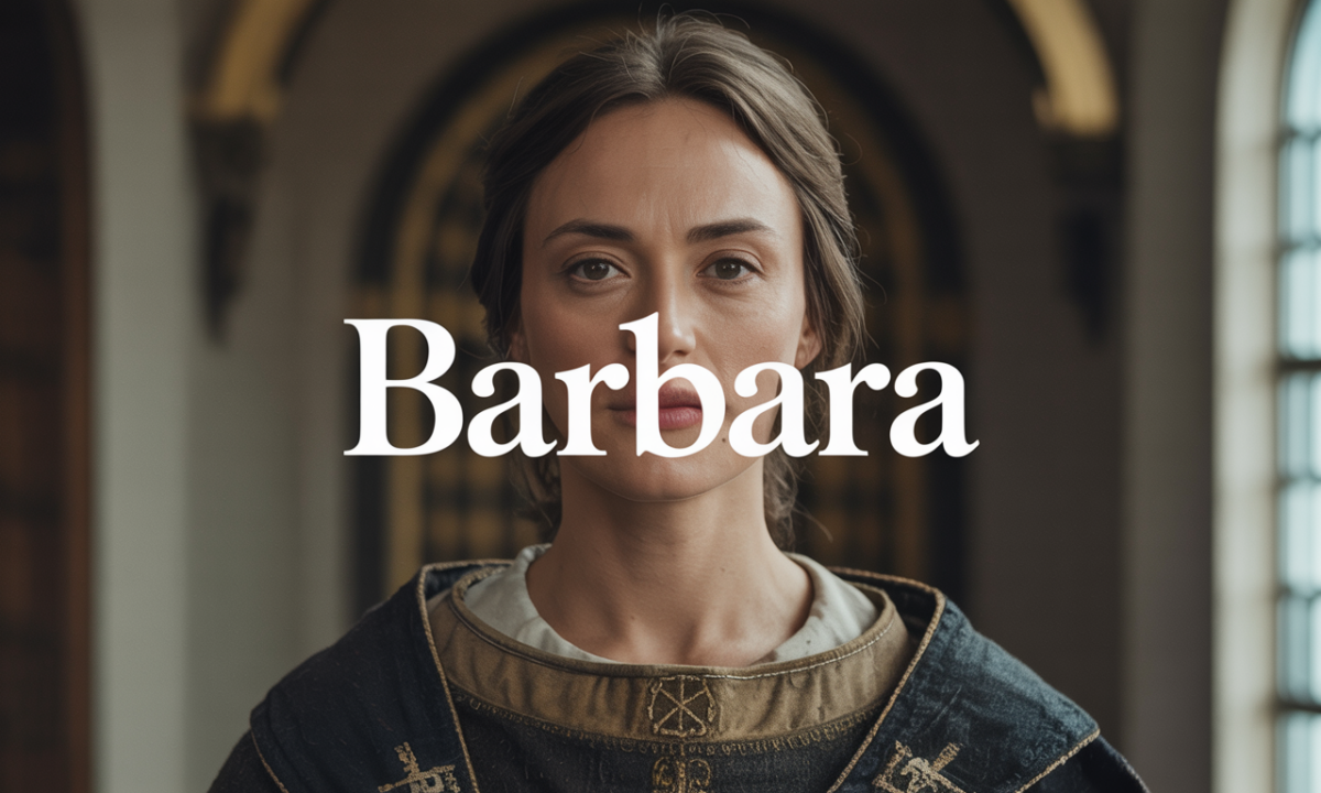 Illustration de Barbara, Noms de famille