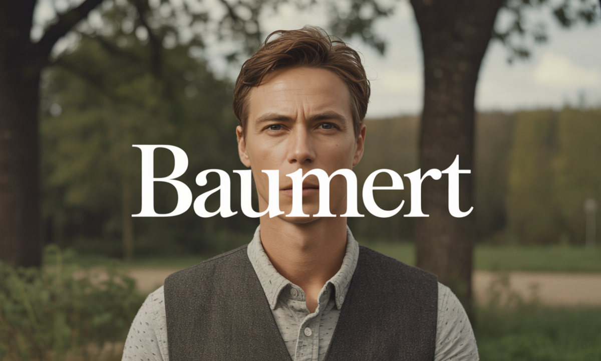 Illustration de Baumert, Noms de famille