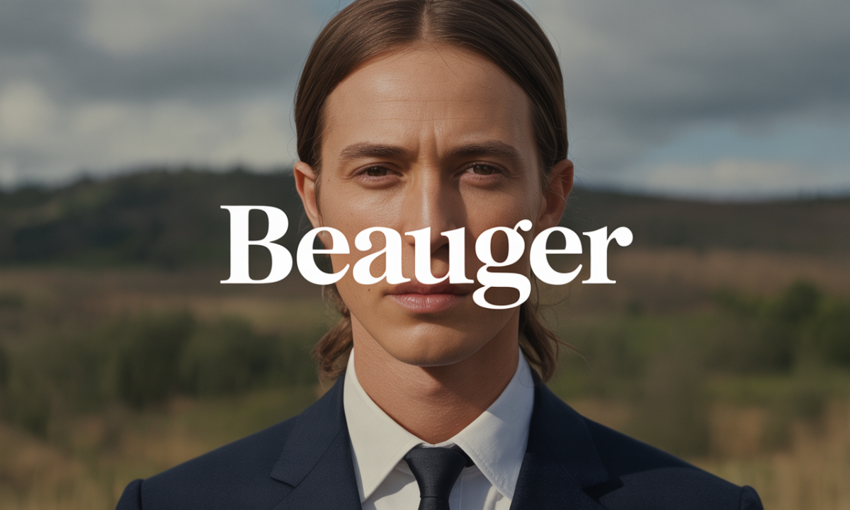 Illustration de Beauger, Noms de famille