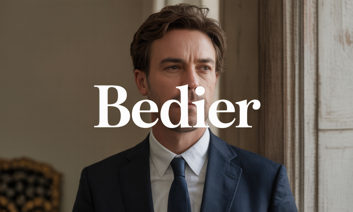 Illustration de Bedier, Noms de famille