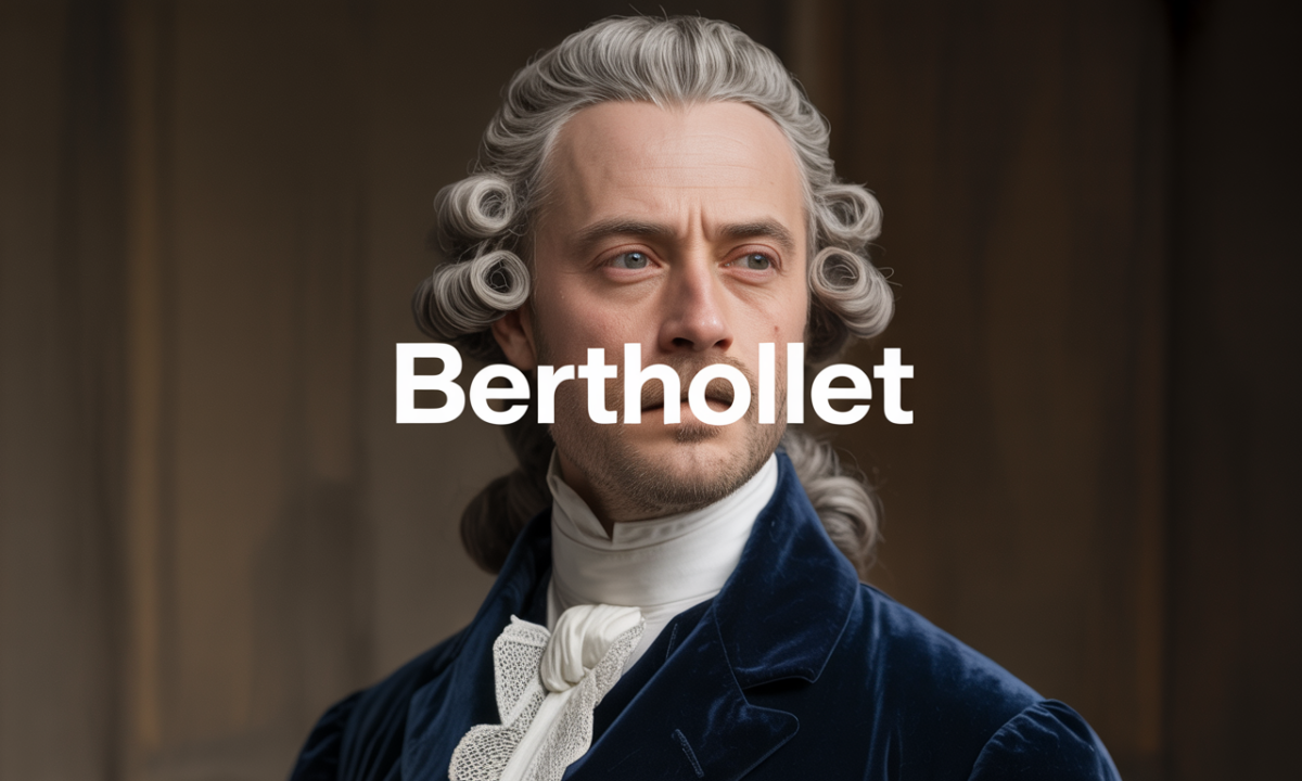 Illustration de Berthollet, Noms de famille