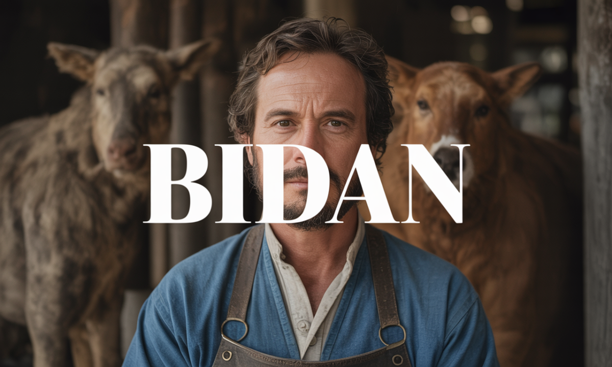 Illustration de Bidan, Noms de famille