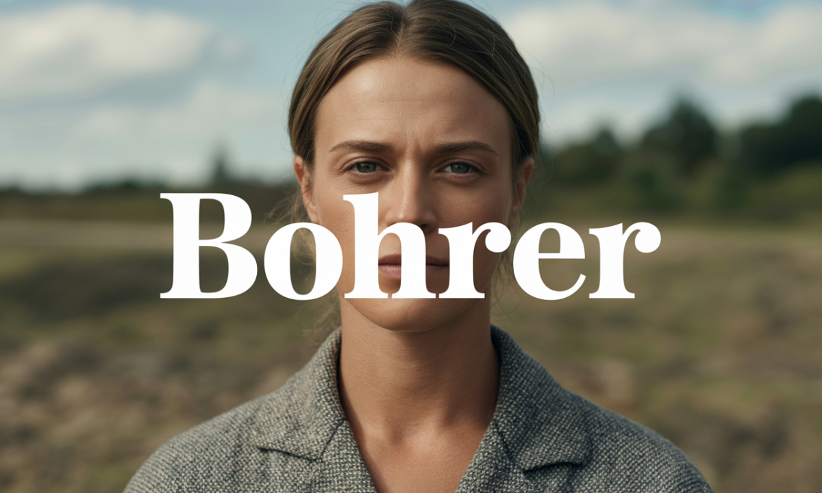 Illustration de Bohrer, Noms de famille