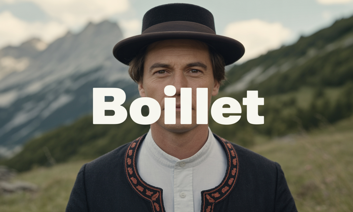 Illustration de Boillet, Noms de famille