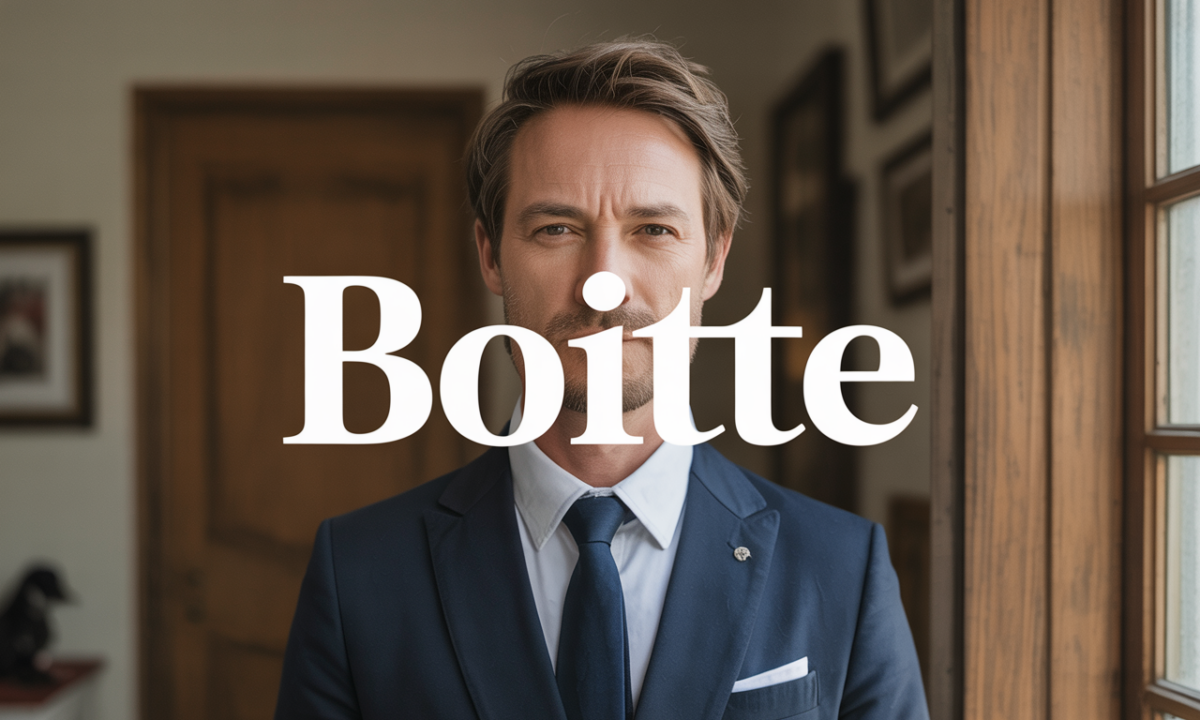 Illustration de Boitte, Noms de famille