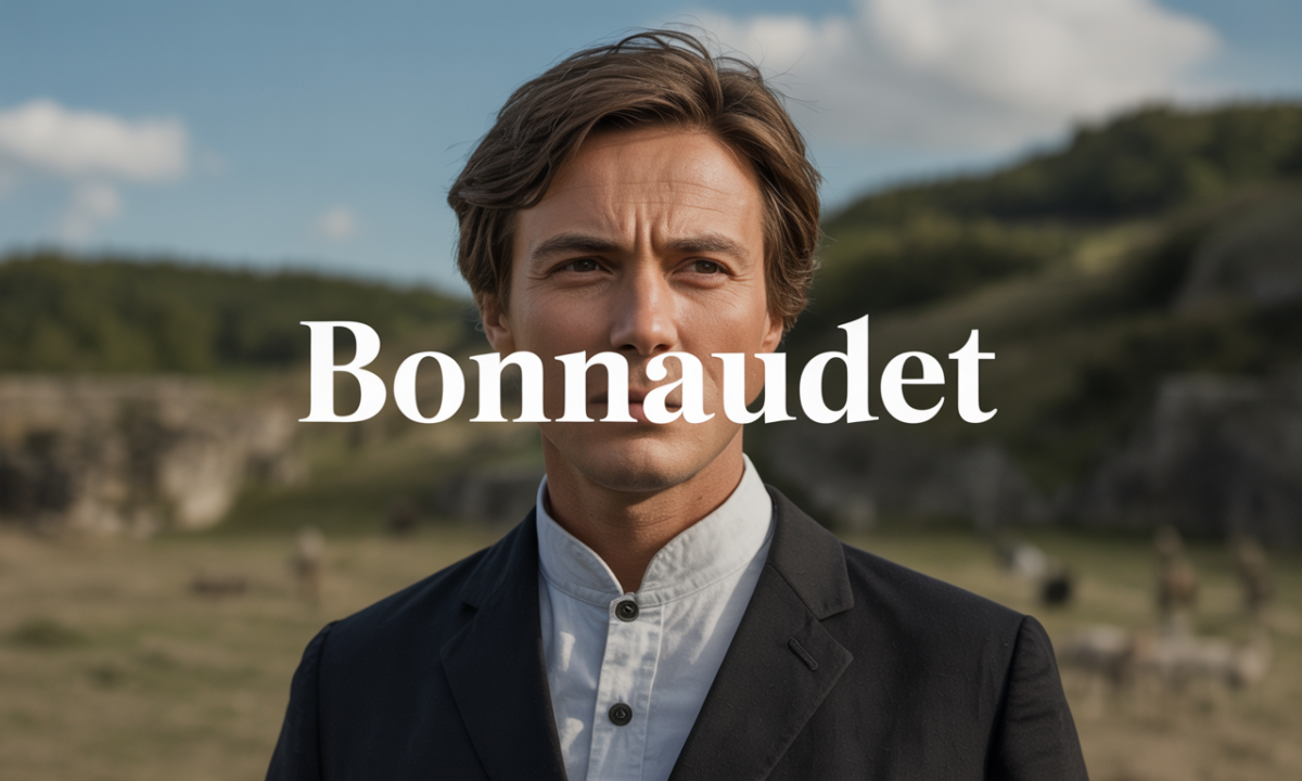 Illustration de Bonnaudet, Noms de famille