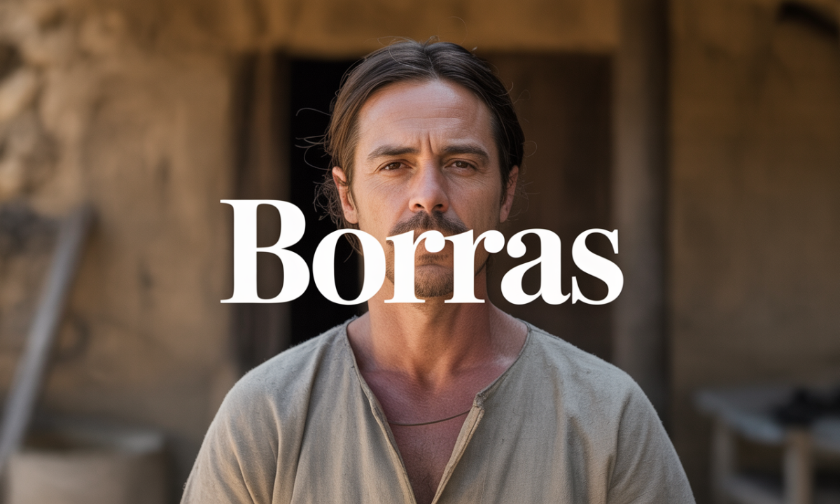 Illustration de Borras, Noms de famille