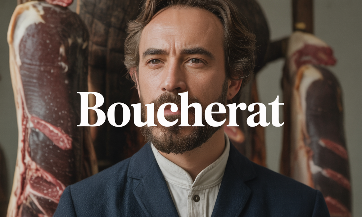 Illustration de Boucherat, Noms de famille