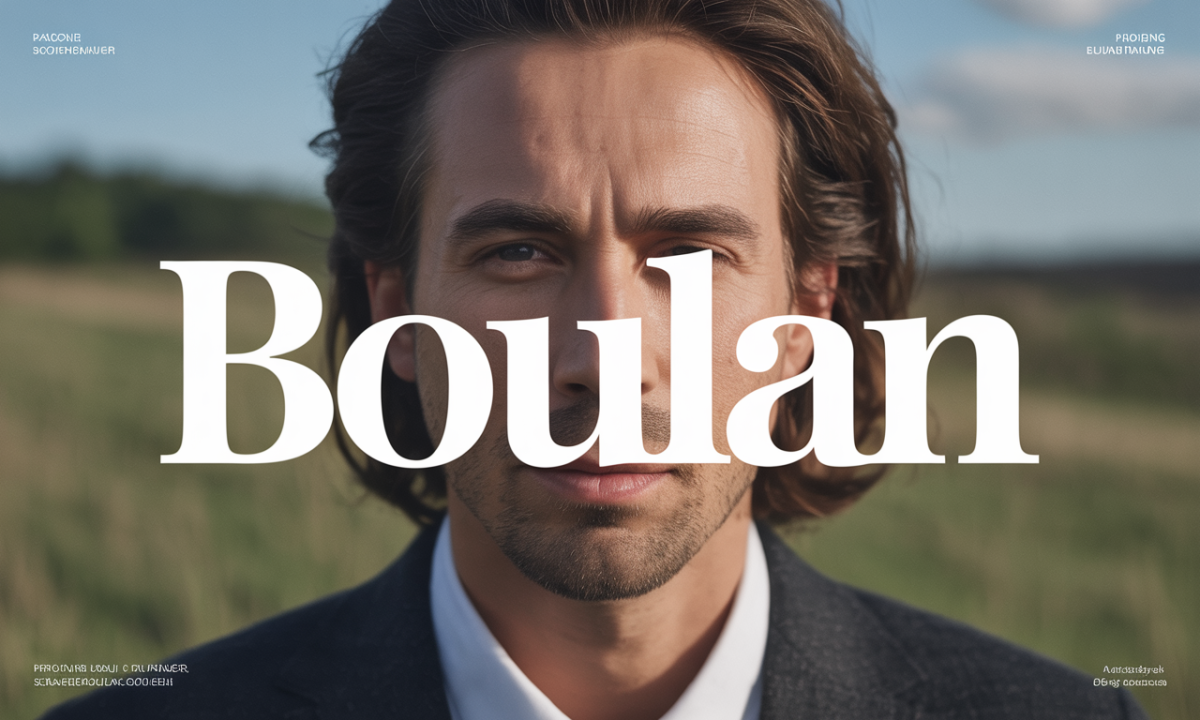 Illustration de Boulan, Noms de famille