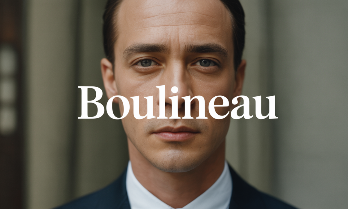 Illustration de Boulineau, Noms de famille