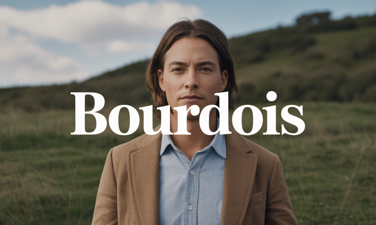 Illustration liée à l’origine et à l’histoire du nom de famille Bourdois