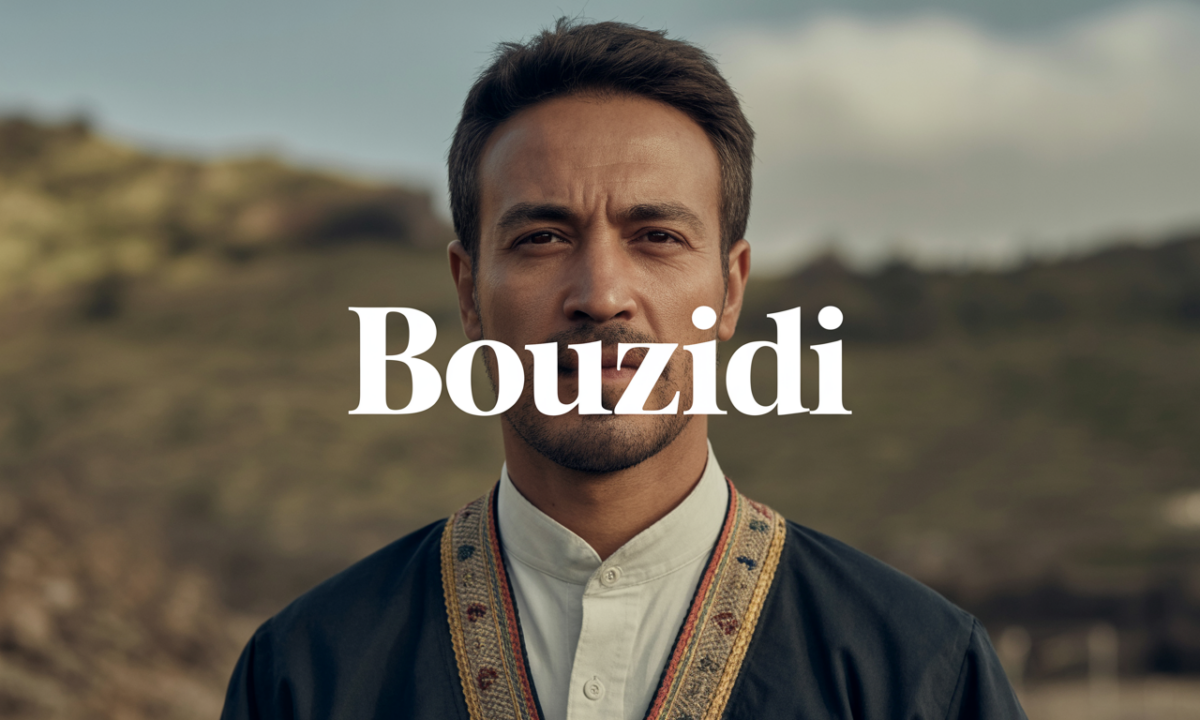 Illustration de Bouzidi, Noms de famille