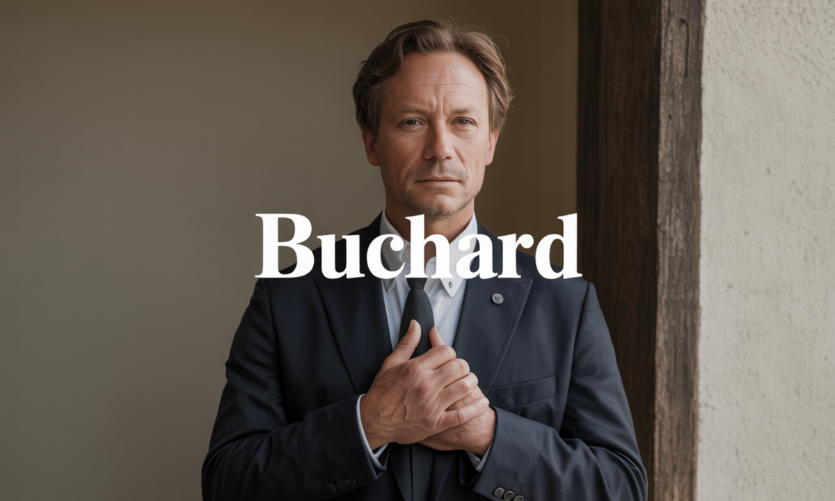 Illustration de Buchard, Noms de famille