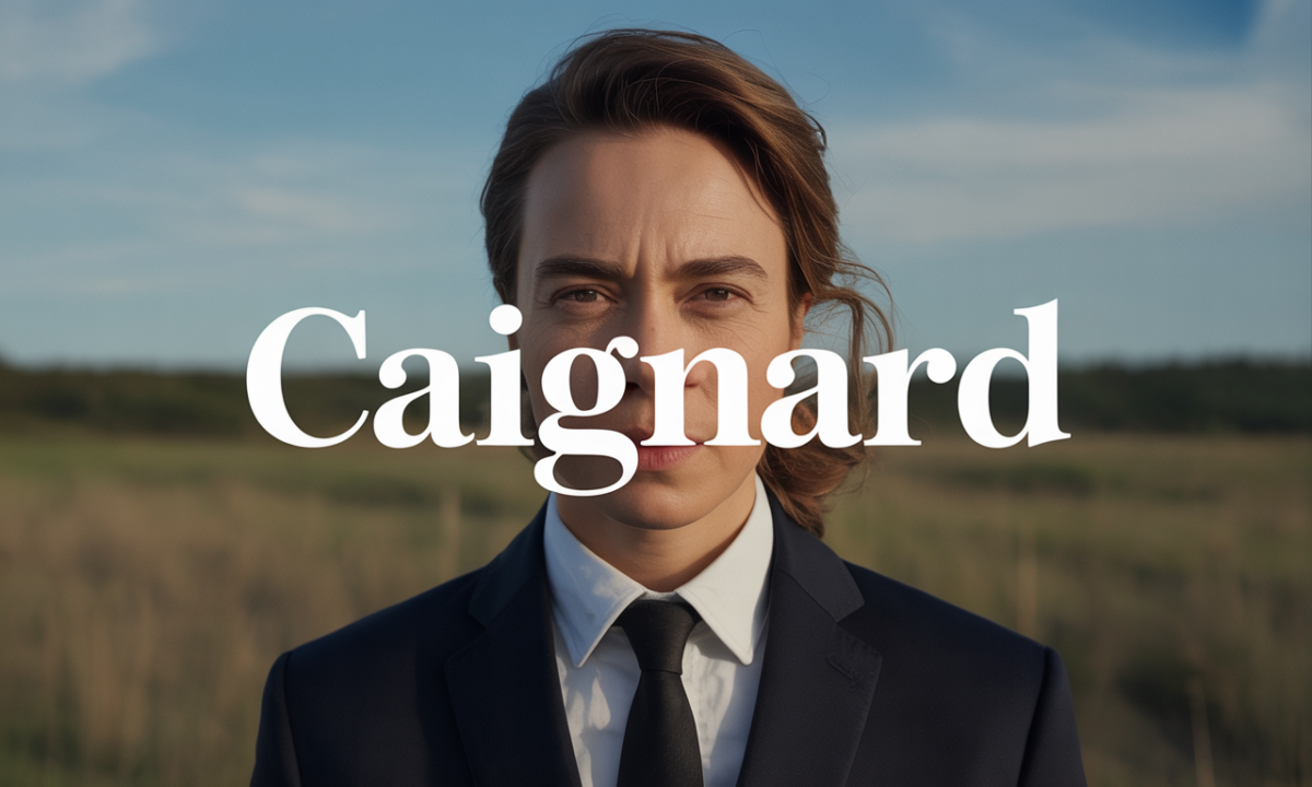 Illustration de Caignard, Noms de famille