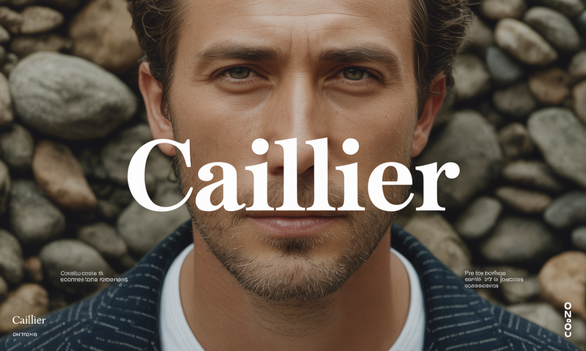 Illustration de Caillier, Noms de famille