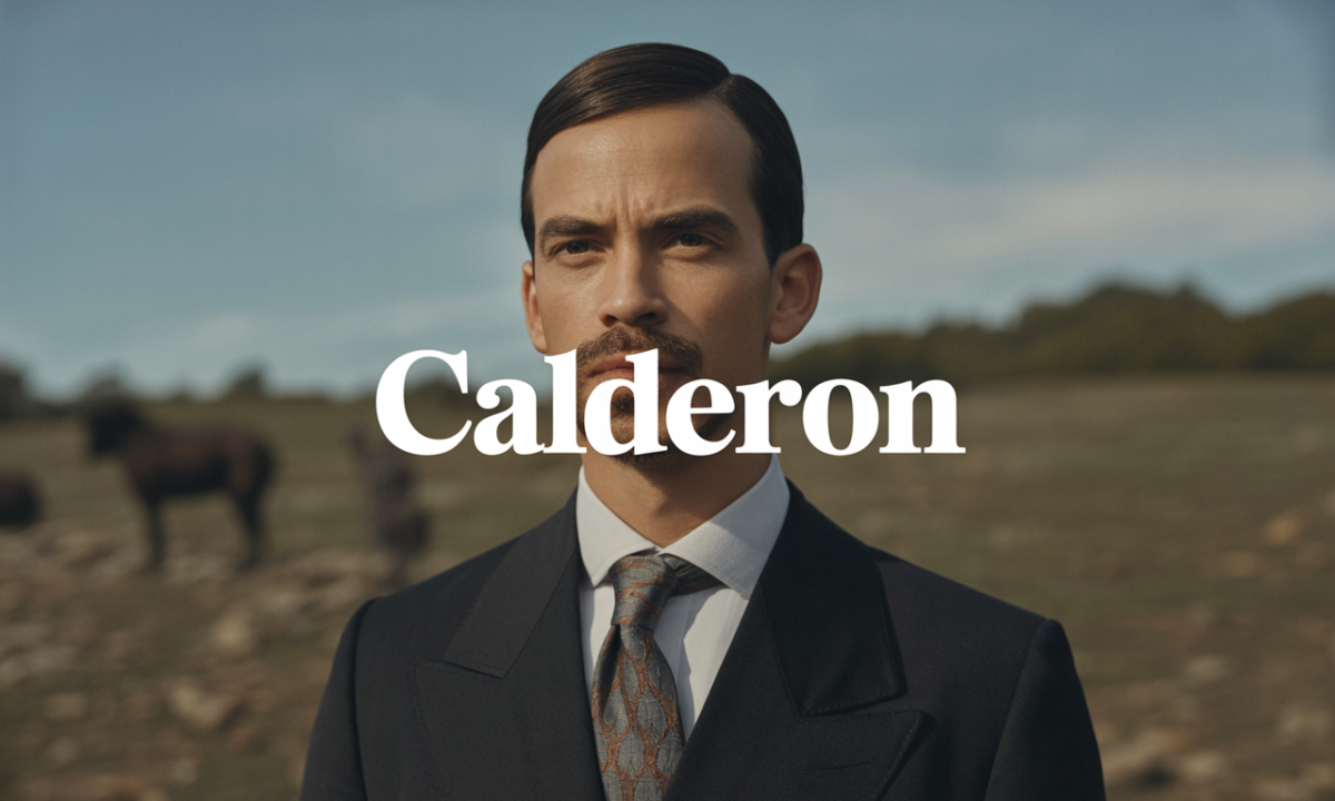 Illustration de Calderon, Noms de famille