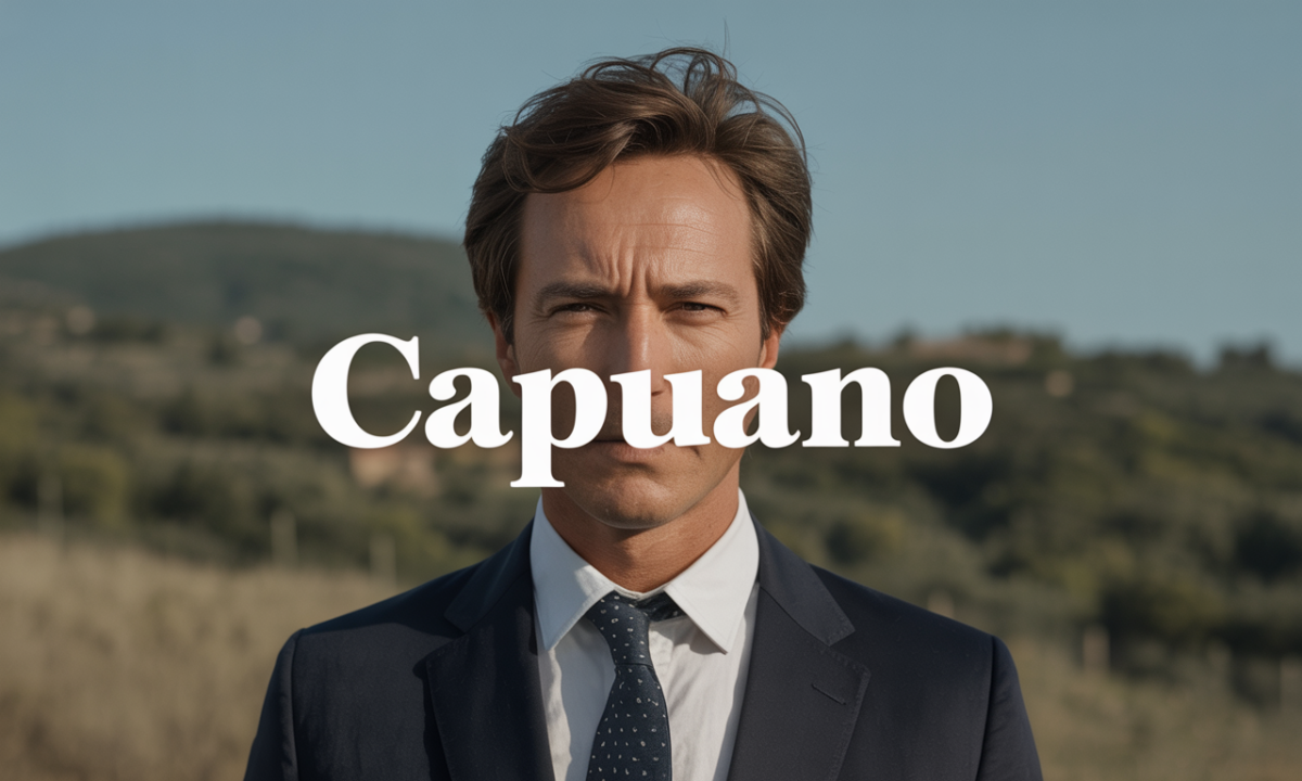 Illustration de Capuano, Noms de famille