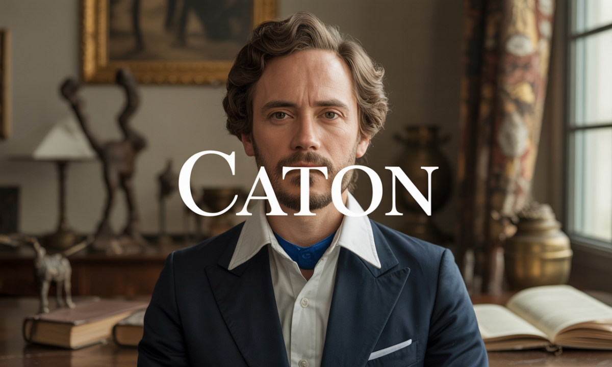 Illustration de Caton, Noms de famille