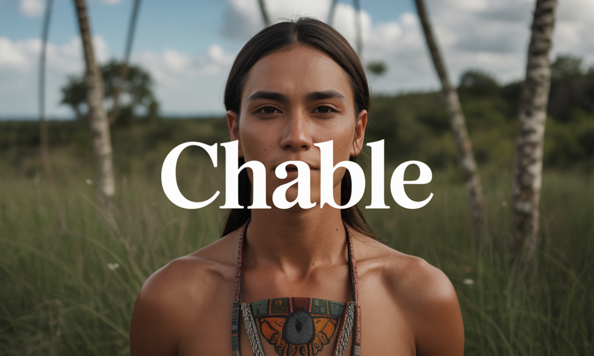 Illustration de Chable, Noms de famille