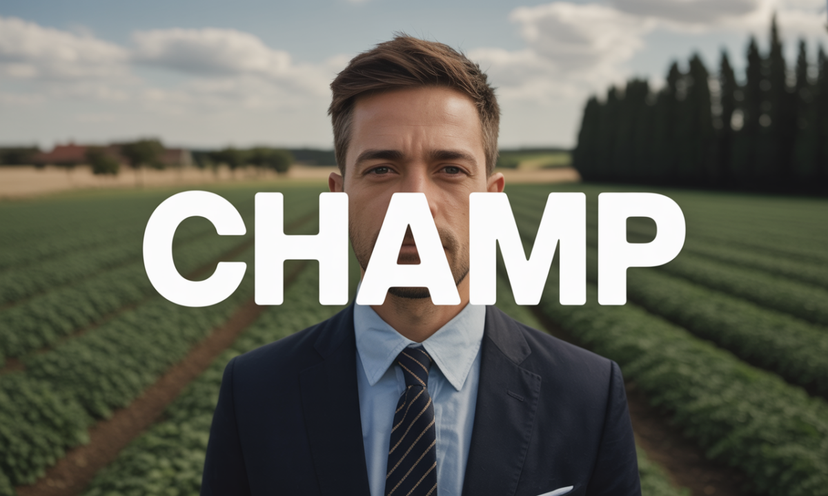 Illustration de Champ, Noms de famille