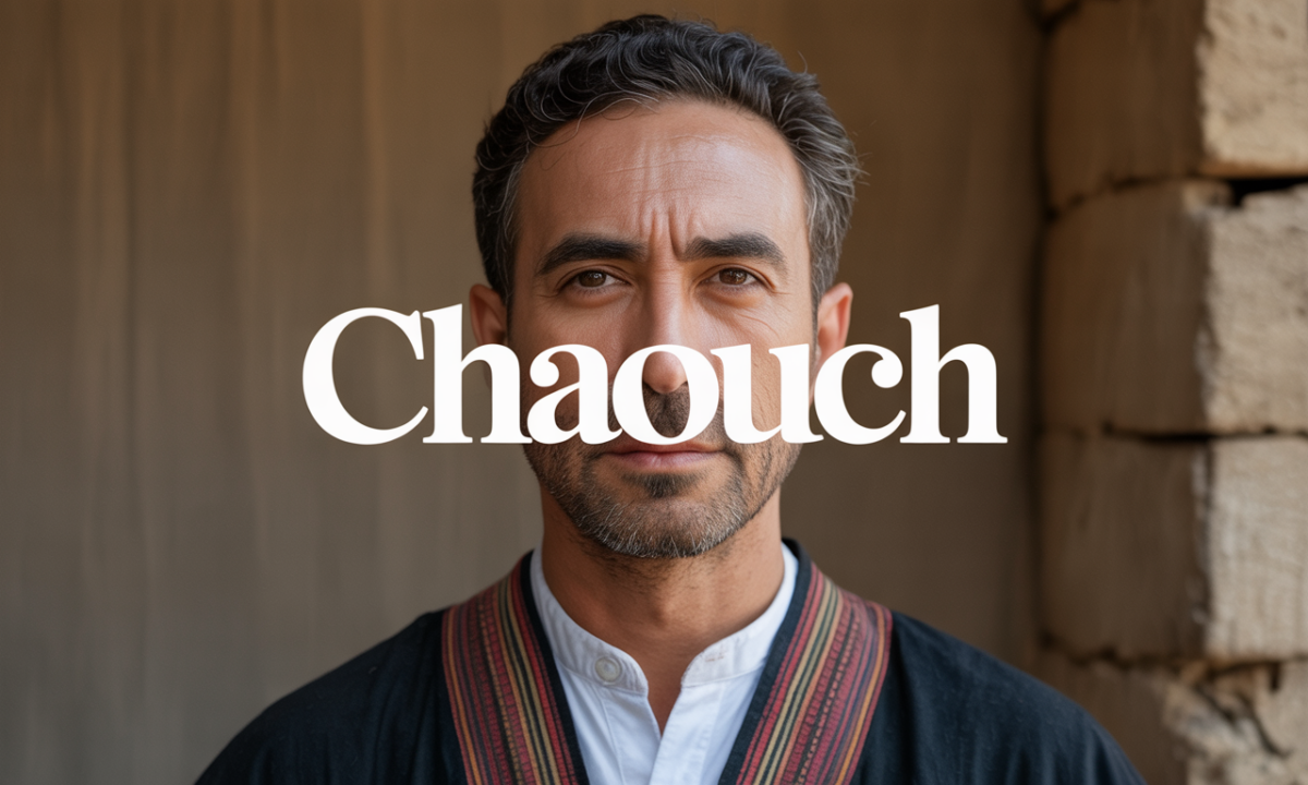 Illustration de Chaouch, Noms de famille