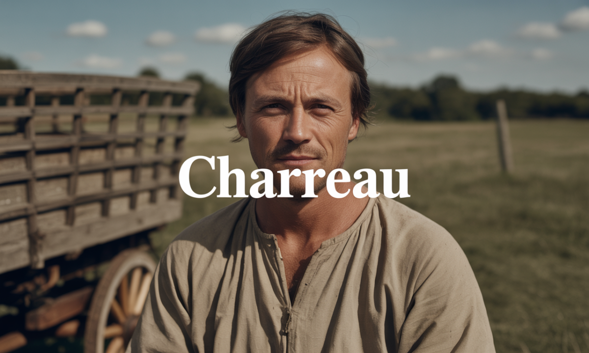 Illustration de Charreau, Noms de famille