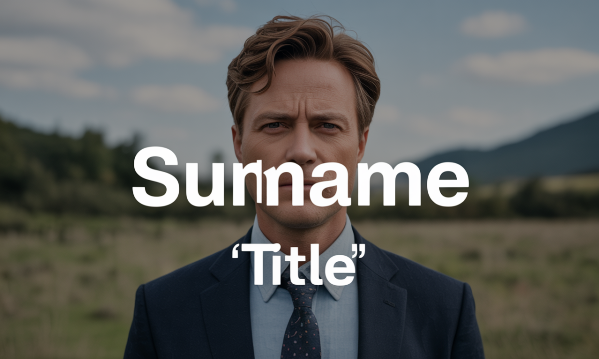 Illustration de Chiffre, Noms de famille