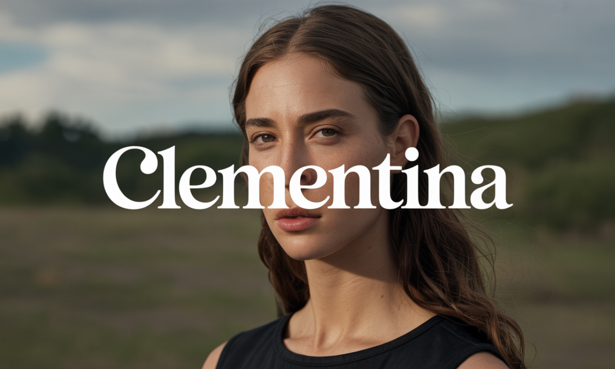 Illustration de Clementina, Prénoms