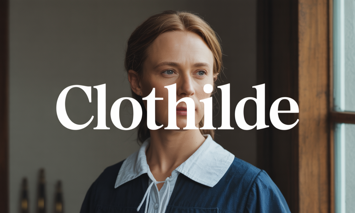 Illustration de Clothilde, Prénoms