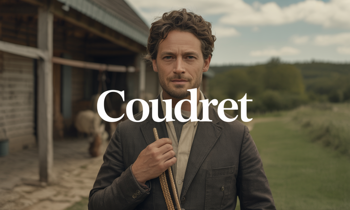 Illustration de Coudret, Noms de famille