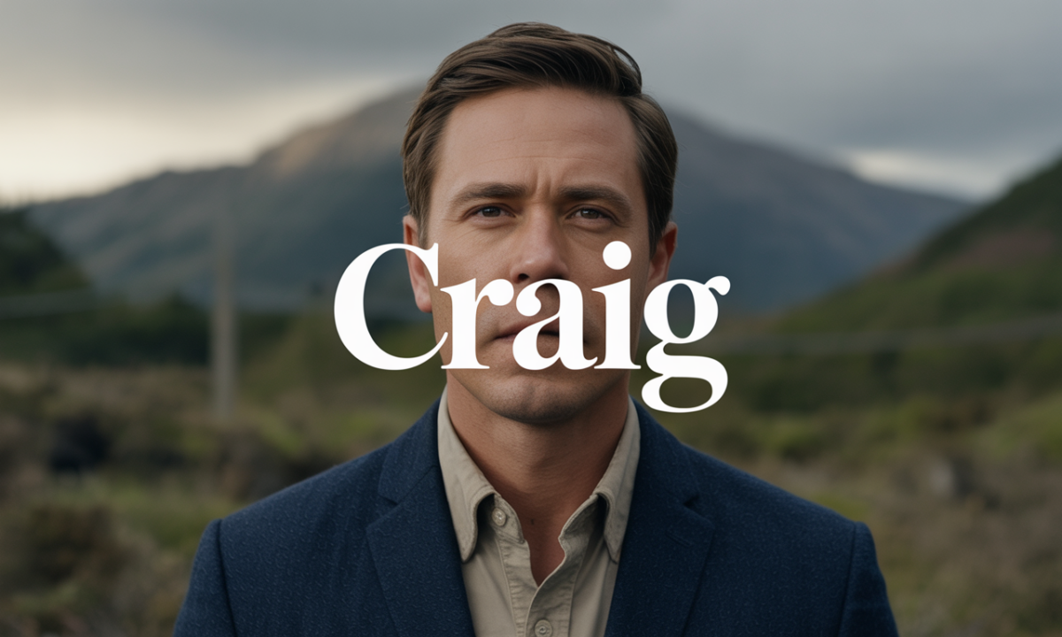 Illustration de Craig, Prénoms