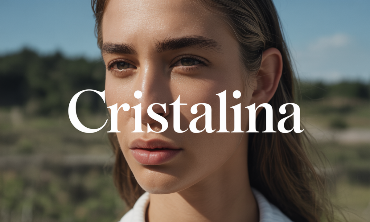 Illustration de Cristalina, Prénoms