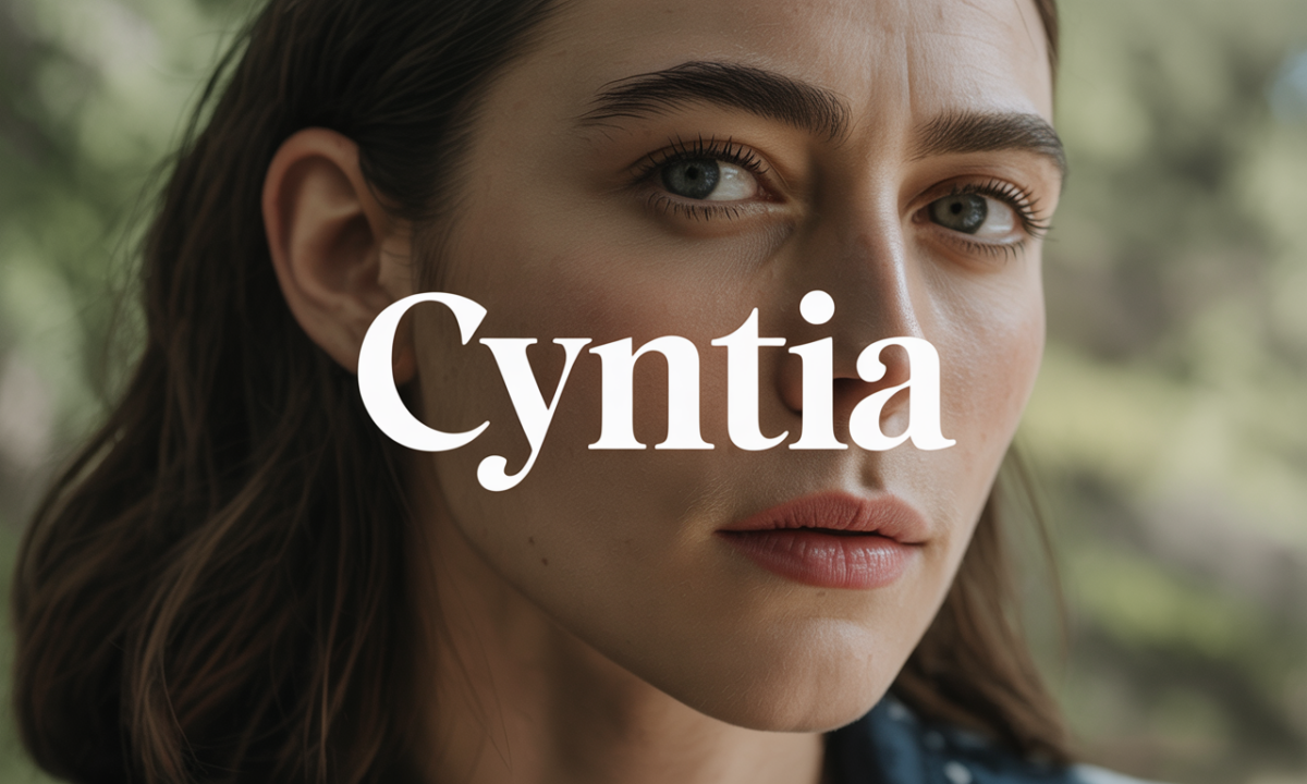 Illustration de Cyntia, Prénoms