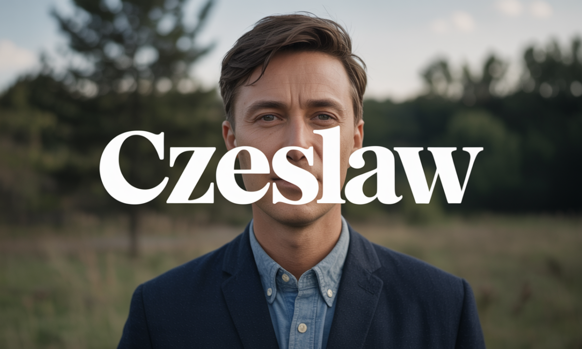 Illustration de Czeslaw, Prénoms