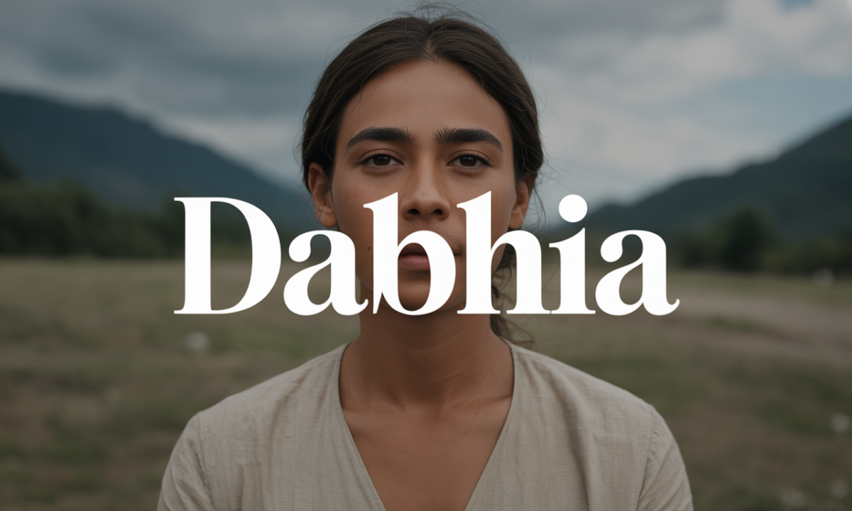 Illustration de Dabhia, Prénoms