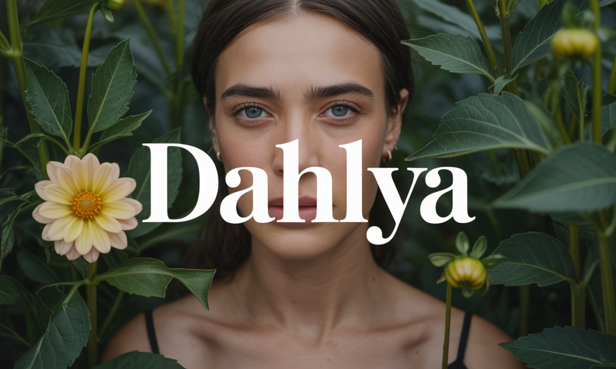 Illustration de Dahlya, Prénoms