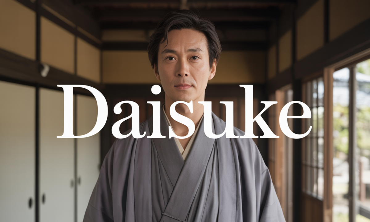 Illustration de Daisuke, Prénoms